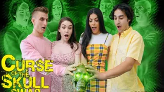 Body Swapping Stepsiblings Engage in a Wild Foursome to Break the Curse