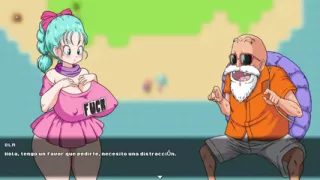 Bulma's Quest for the Ballz - Bulma from Dragon Ball Looking for Number 18 to Fuck Roshi
