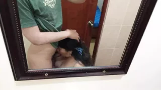 This mature Christian misses church and decides to come with me to suck my cock, she became addicted to me, her husband is in church