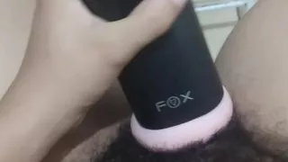 Masturbation with artificial asshole