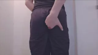 Cute Desi boy enjoying himself alone and cum while fingering his big beautiful ass