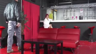 Badass blonde gets dominated and does hot BDSM