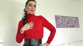 Wide, Tight Belt and Watch Fetish, Your Boss, Your Masturbation During Your Lunch Break, JOI Lady Victoria Valente