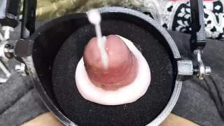 Machine for a huge portion of sperm! Super orgasm! Huge cumshot!