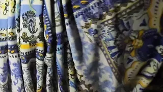 Step son slip his dick into step mom pussy from behind