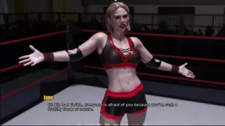 Going Over 11 Jane went into ring with Farida and could not handle her