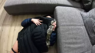 Cum on My Down Jackets While Wearing Long Boots 212