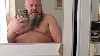 Seated Mirror Masturbation