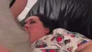 He Mouth Fucks The BBW Amateur