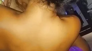 She didn't realize I was recording her, I cum inside her pussy