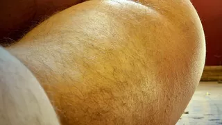 Young muscular sissy man pumping his bubble ass!