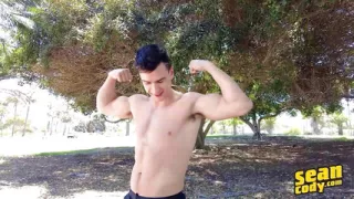 SEAN CODY - MrDeepVoice Looks As Delicious As Ever As He Massages His Muscular Body And Pleasures Himself