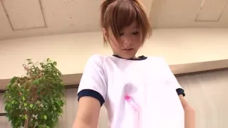 Miku Playing With Her Wet Cunt While Guy Is Jacking Off Well