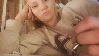 Vea Chevelle tries inflatable dildo