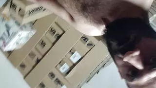 Very horny Arab gay shows big ass