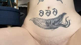 Lea loves to riding a big cock