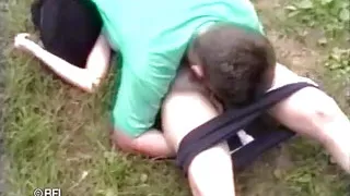 Blowjob in the park.