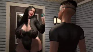 Probably the Best Evening with PERV BBW Milf - 3D Anime - SUBTITLES ESP x ENG