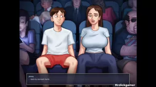 SUMMERTIME SAGA Stepsister gets her pussy fingered Hard by her young stepbrother