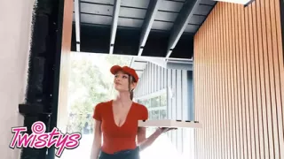 TWISTYS - Banging Hot Babes Hazel Grace And Rissa May Sit On Each Other's Face And Moan Loudly As They Orgasm