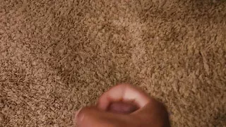 Cumshot while being rockhard(three days holding)