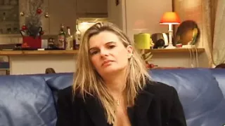 French blonde whore spanked hard before cumshot