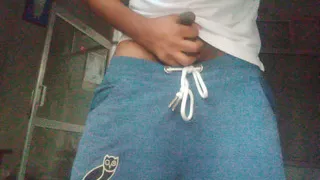 Naked man massage oil punish Push up later of cock