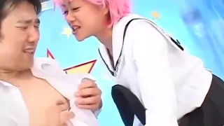 Lucky Starr In Akira Handjob