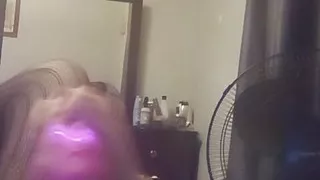 Mellissa cums all over her new dress