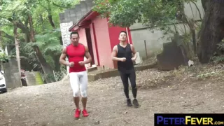 PETERFEVER Rio In Horned Up Threesome With Ryuji And Hiroya