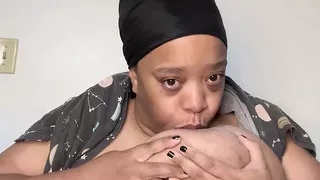 Playing with my dildo