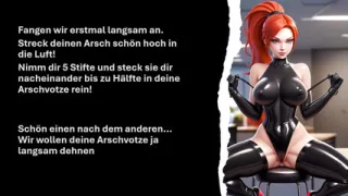 Your lady uses you as her pen holder