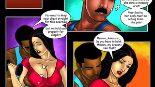 Savita Bhabi Ko Gym Trainer NY Choda