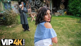 HUNT4K. Hunter loved the outdoor sex with a hot brunette chick