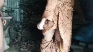 My boyfriend and I had sex for the first time in the woods.