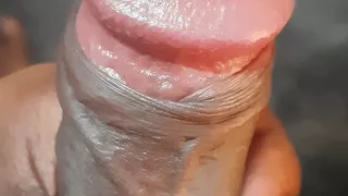 A desi male is experiencing self-satisfaction in his home.