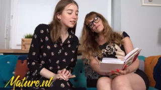 Shy 18 Year Old Eliza Thorne Gets a Sex Lesson From Her Teacher Scarlet Rose