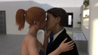 My Stepbrother 's Wife #41 Jennifer Kissed on John's Mouth in Front of Alan