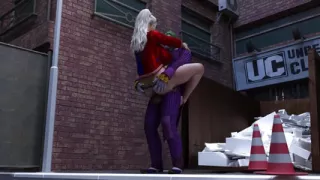 The Joker Fucks Harley Quinn in Dirty Alley Way