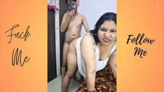 Desi Indian Couple sex with husband friend
