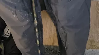 Soaking my socks and feet