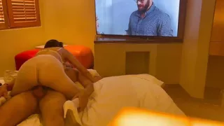 Mature In White Pantyhose