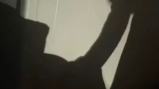 She Wanted To See The Shadow Of Her Sucking My Dick.