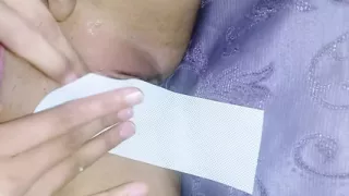 Desi house wifes pussy hair cutting husband shave to wife clean shave the hair