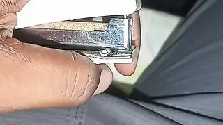 My office room with girlfriend fingering pussy