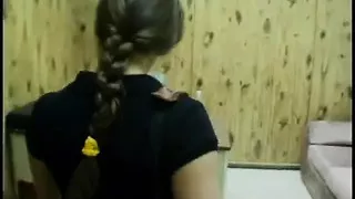 Hialry man with teen