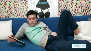 Cute Horny Boy Toy Logan S Masturbates And Fingers His Butt!