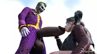 Harley Quinn Anal Fucked by Joker's Massive Cock