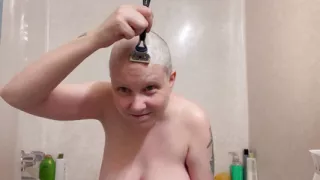 Shaving my head bald