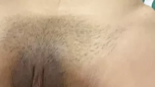 Aunty you are on leave today, please let your man also apply oil to your pussy.